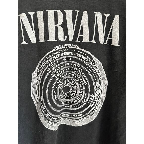 Nirvana Vestibule Rare Vintage Reprint Brockum Tag Long Sleeve Single Stitch - Picture 3 of 5